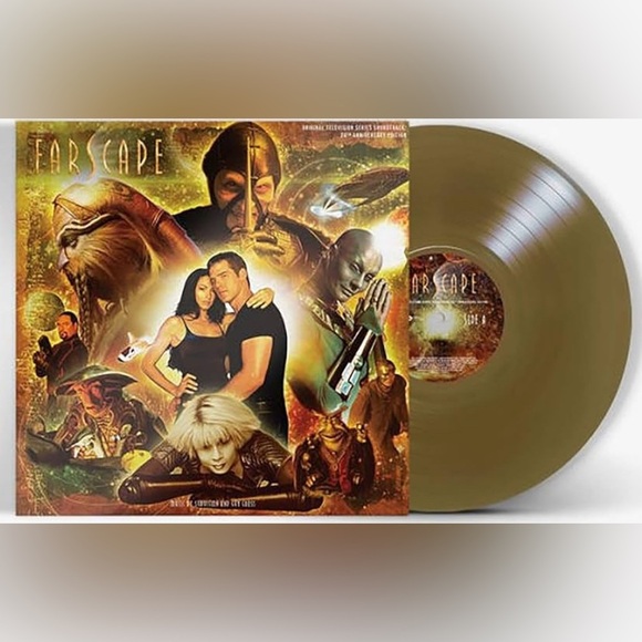 Farscape: 20th Anniversary Edition - Exclusive Limited Edition Gold Vinyl LP - Picture 1 of 3